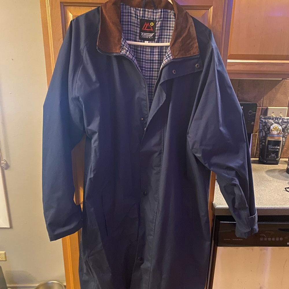 Target Dry Long Rain Coat Outback. Coat size Large